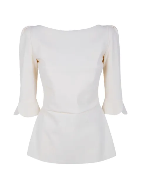 CHIARA BONI La Petite Robe Edelmira top Neutrals TNEDELMIRABS
