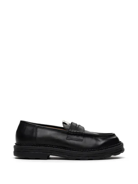 General Scale. Andy leather loafers Black S16FW717