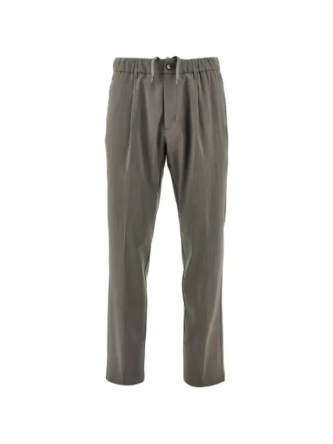 Herno drawstring pleated trousers Brown PT000180U33488