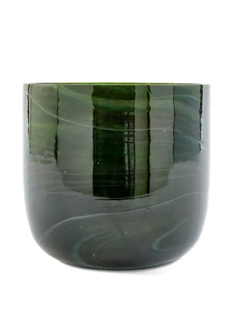 POLSPOTTEN small marble glass vase Green 140205489
