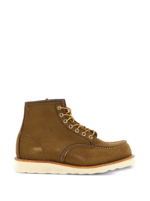 Red Wing Shoes contrasting stitching leather boots Brown 0888D1