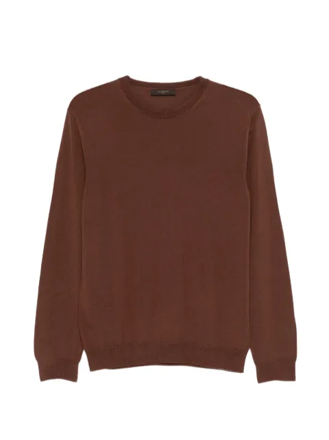 Zanone crew-neck sweater Brown 810234ZR274