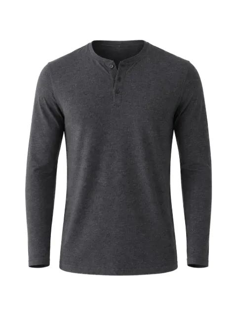 PATRICK ASSARAF long-sleeve T-shirt Grey 99A08HL009
