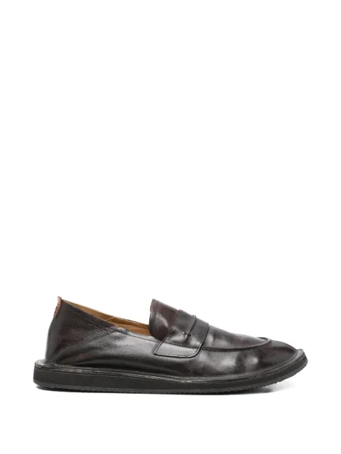 Moma leather loafers Brown 20602E