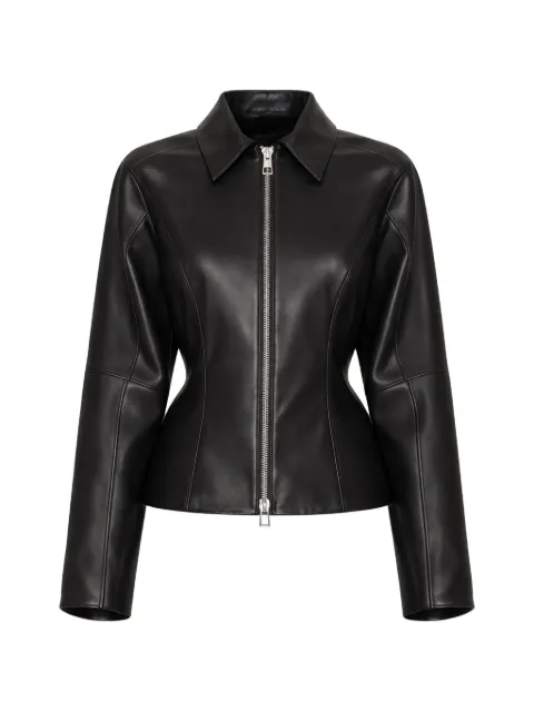 The Sei zip-fastening jacket Black TS5017