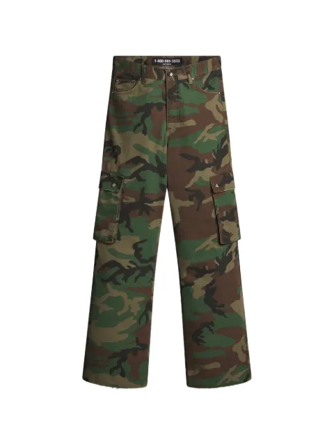 LOSTSHDWS utility cargo pants Green LST4422702CAMO