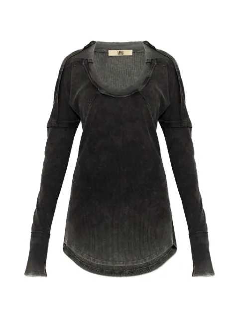 KNWLS Bellona long-sleeved T-shirt Grey SS26BELTU