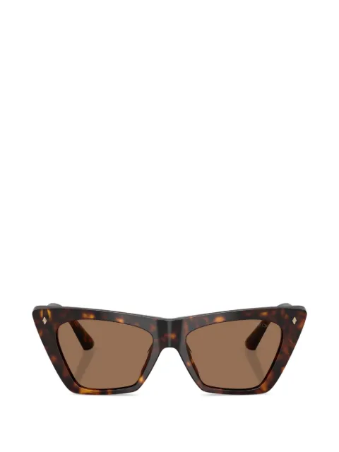 Jimmy Choo Eyewear cat-eye-frame sunglasses Brown JC5062U