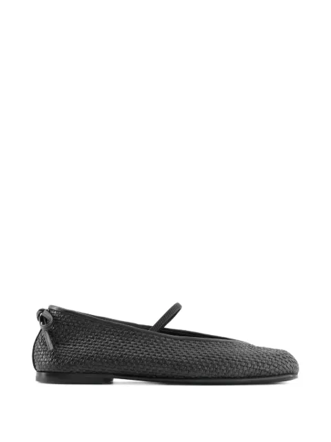 Nodaleto raffia bow ballet flats Black NO44020D21230BULLANODE5