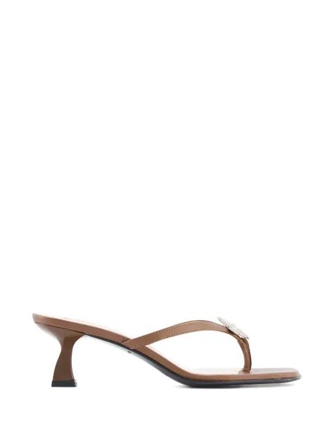 Nodaleto Dona Ariel star-detail sandals Brown NO44221A21024DONAARIEL