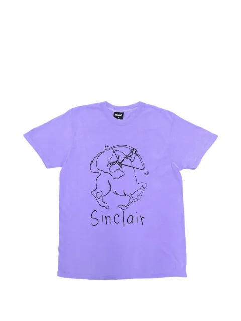 Sinclair Scribble short-sleeve T-shirt Purple BSMT061