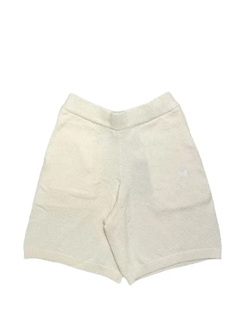 Sinclair boucle sweat shorts White SMB511NAT