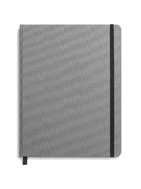 Shinola large hard ruled journal Grey S0720293630