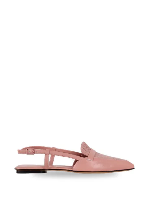 Pomme D´Or woven slingback ballet flats Pink 1268GNN