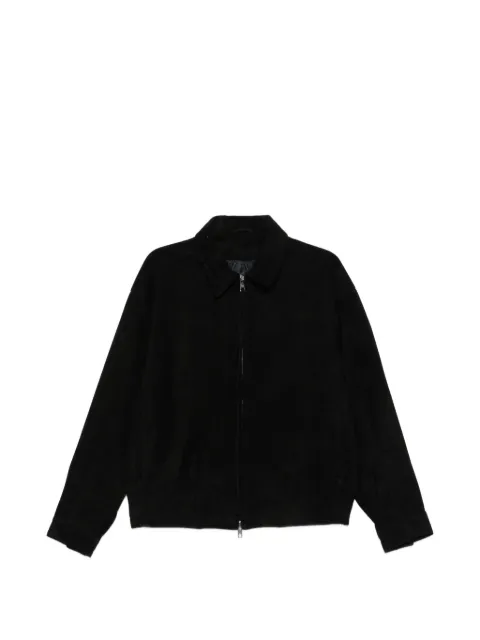 Giorgio Brato zip-up suede jacket Black GU26S28005BCSD