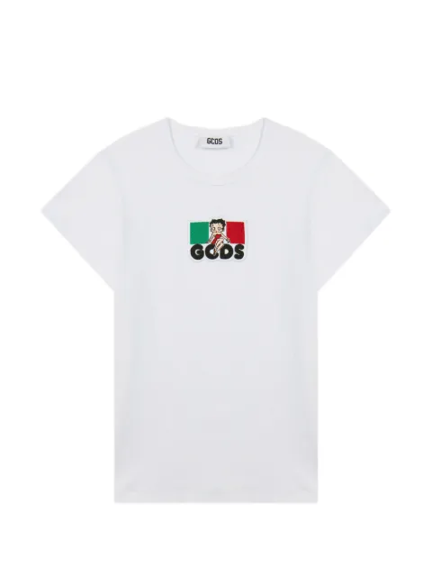 GCDS Betty Boop T-shirt White C1WWBC097J150