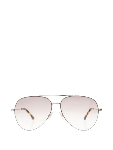 Victoria Beckham Eyewear geometric-frame sunglasses Silver VB1000S