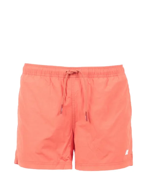 K-Way logo beach shorts Orange K8136LW