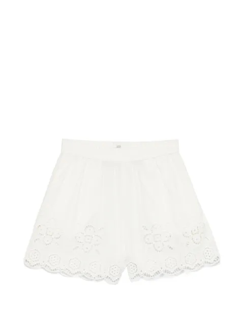 Sea Babette eylet shorts White RS26706