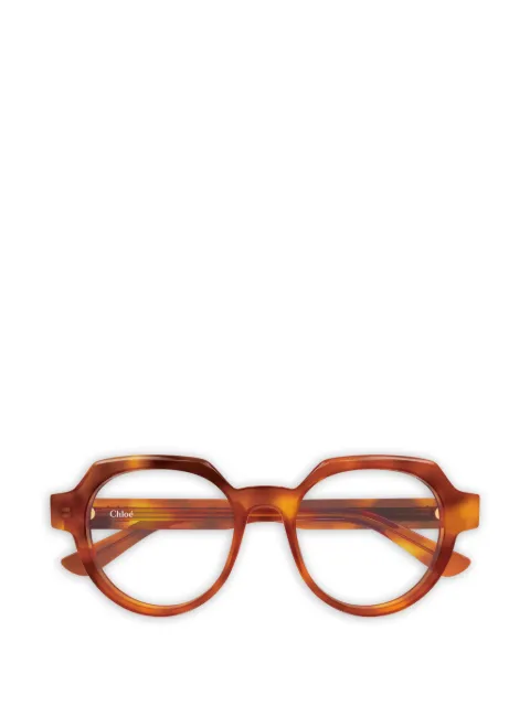 Chloé Eyewear round-frame glasses Brown CH0379O