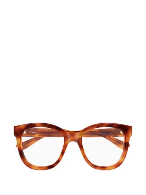 Chloé Eyewear cat-eye glasses Brown CH0378O