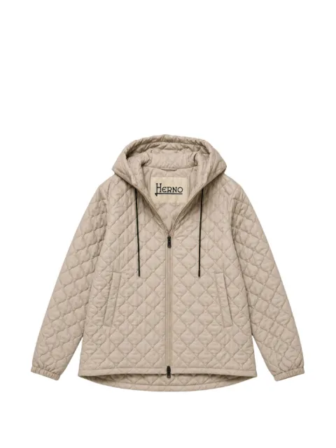 Herno hooded quilted coat Neutrals GC000537D12456Z1985