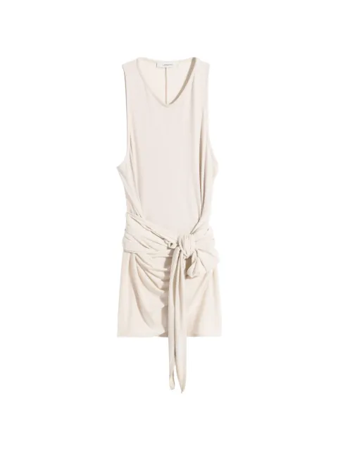 LEMAIRE draped sleeveless wrap top Neutrals OT0008LJ1050