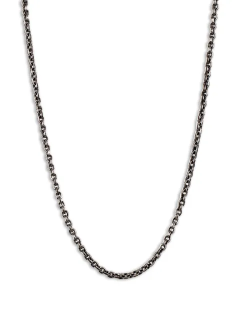 Chrome Hearts engraved link-chain necklace Silver CHRM0153