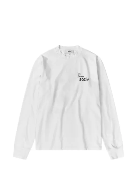 Palmes Piano long-sleeve T-shirt White P150038001