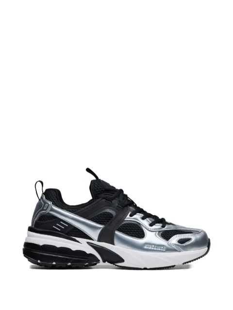 Hide&Jack Running 2000 metallic sneakers Silver ERUNNSILBLK