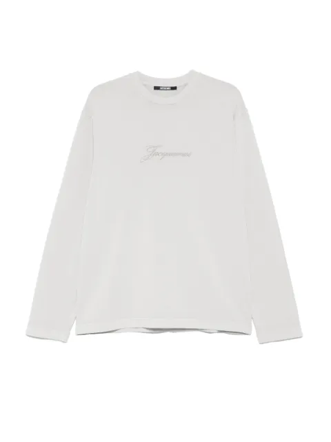 Jacquemus long-sleeved T-shirt Neutrals TSM00632AJ00045