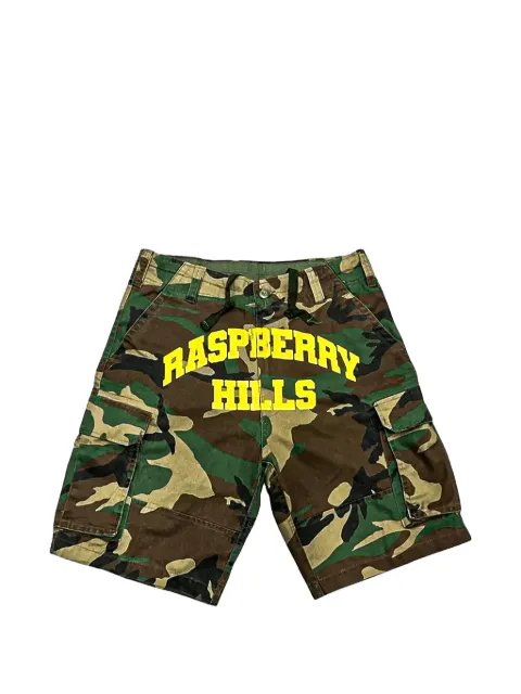 GV Gallery camo-print cargo shorts Green GGRHCCSG