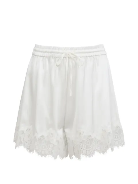 Fleur Du Mal Juliet lace short White SH01330300