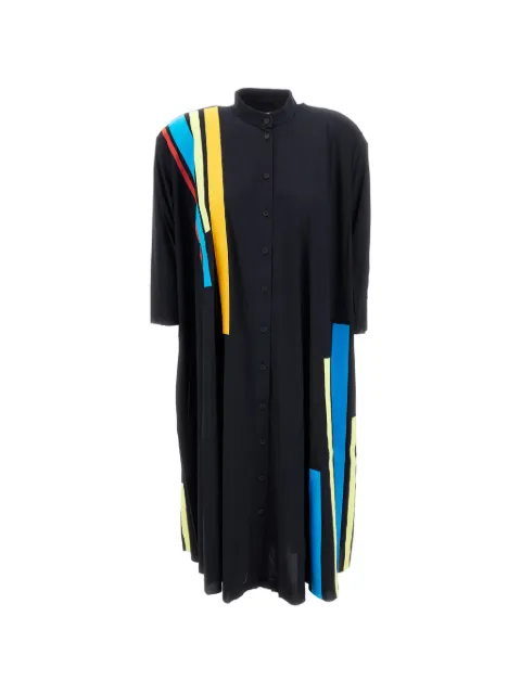 Irie' striped-detail mini dress Black IBKR04B90