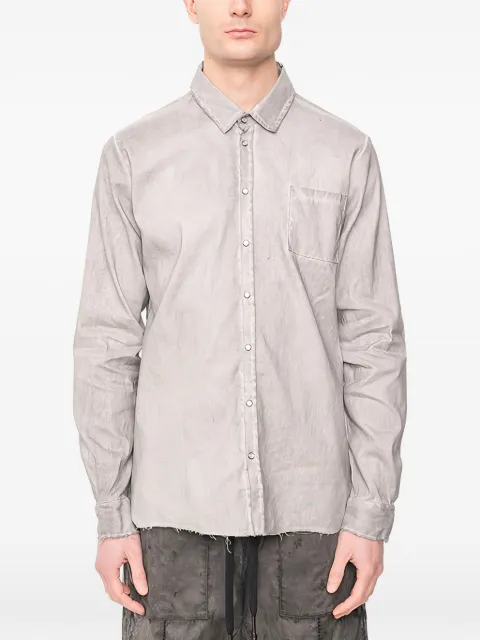 MD75 regular fit shirt Grey MD12287