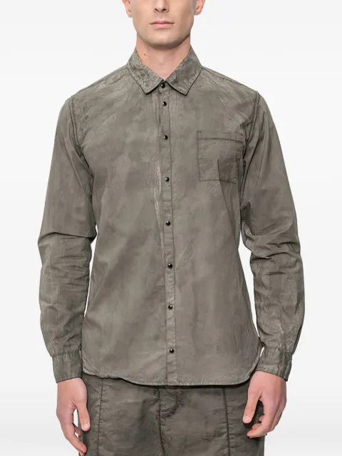 MD75 chest-pocket shirt Grey MODEL10272