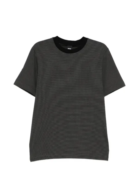 BOSS cotton T-shirt Grey 50555163