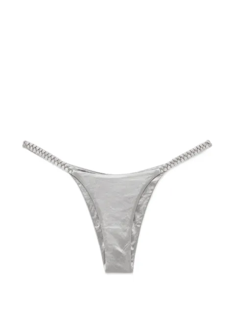 Isa Boulder High Weave bikini bottom Silver SS26SB05B