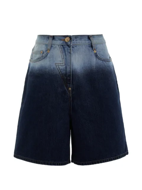 pushBUTTON gradient-effect lightning-bolt jeans Blue PB2610006W