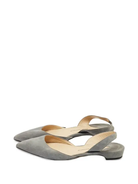 Paul Andrew Rhea slingback flat mules Grey 1243211