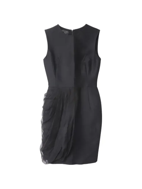 Giambattista Valli Vintage pleated mini dress Black NAPPUGBCL159916W