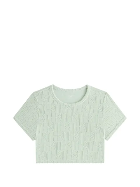 KITH monogram T-shirt Green KHW0305724008