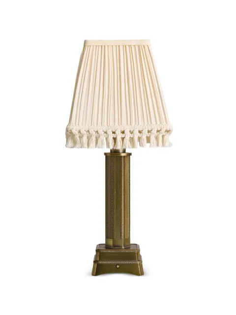 Soho Home Oxford pleated tassel portable lamp Gold 72776977