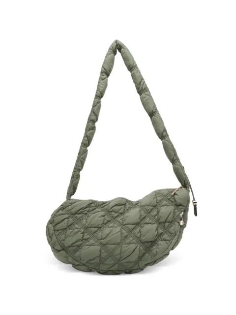CARLYN Cozy quilted tote bag Green H7230301000K0
