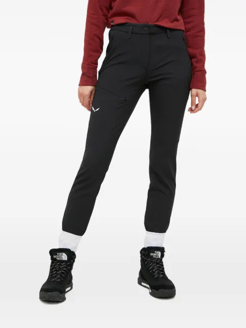 Salewa logo-detail performance track pants Black 28487