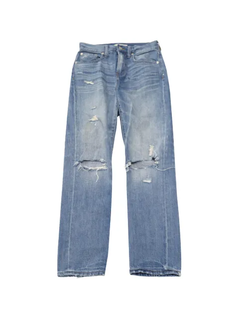 Madewell Denim distressed trousers Blue NAPPUGBCL105572W