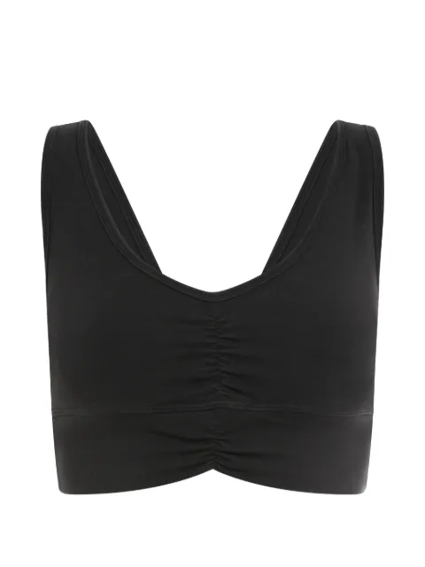 ELECTRIC & ROSE cropped top Black AWBR45