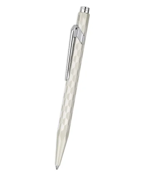 Caran d'Ache patterned pen Silver NM0849125