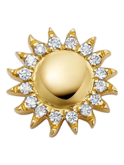 Loquet Sunshine diamond locket charm Gold CHMDIASUN18Y1