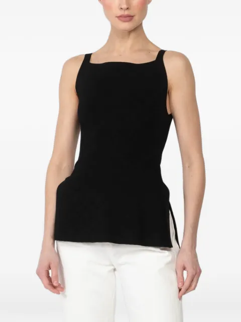 High Sport Asher square-neck top Black 14611ASHERAPRON